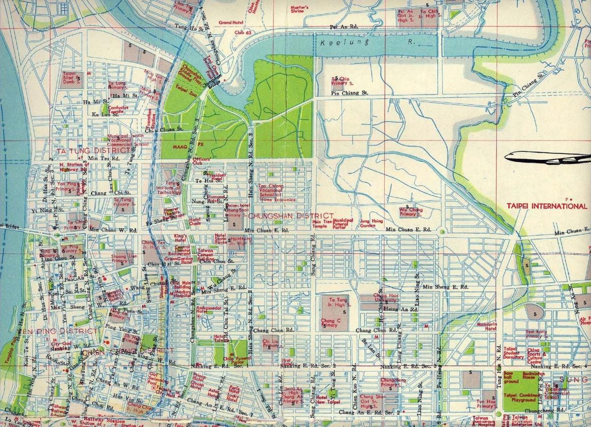 Taipei no mapa