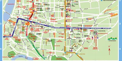 Taipei pontos turísticos mapa
